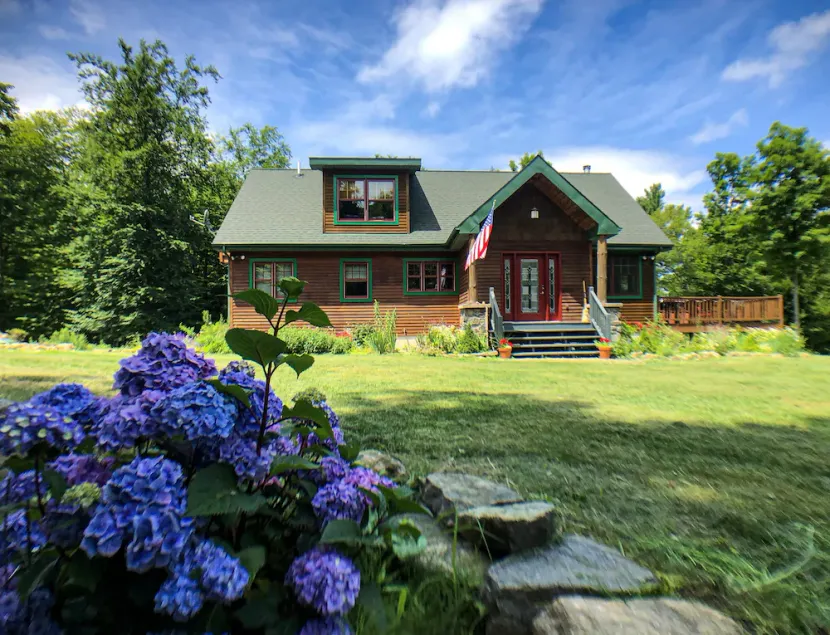 Shelving Rock Lodge on 54 acres in Adirondack Park - Image 1
