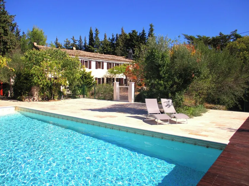 100% quiet in Uzès! Swimming-pool 12X8m, 60m²+private terrace, big garden, WIFI - Image 1