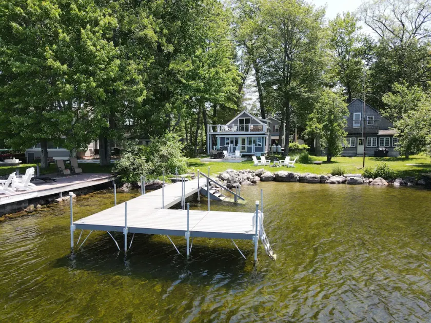 Relax in Raymond's lakefront 2-bedroom vacation home, just steps to Sebago Lake - Image 1