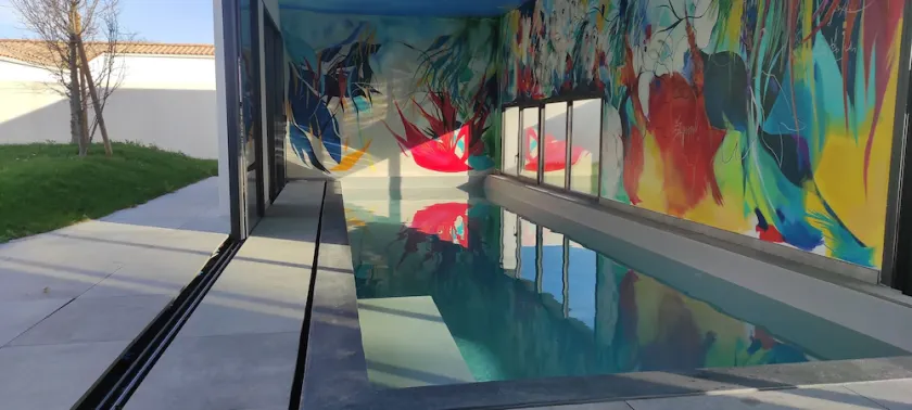 Villa Comtemporaine Avec Piscine Intérieure ,5 Minutes de la Plage - Image 1