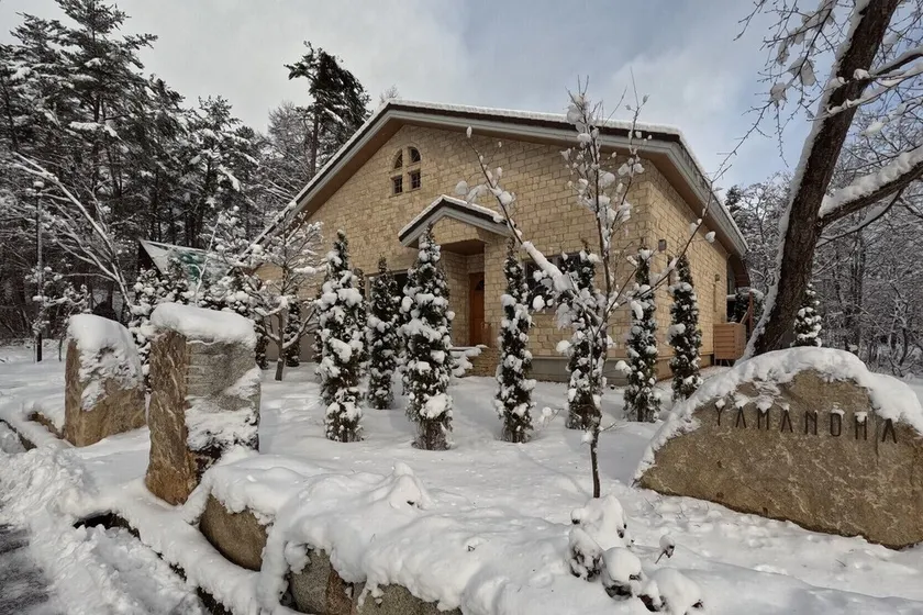 Limestone villa, Onsen -man-made- with Green View - Image 1