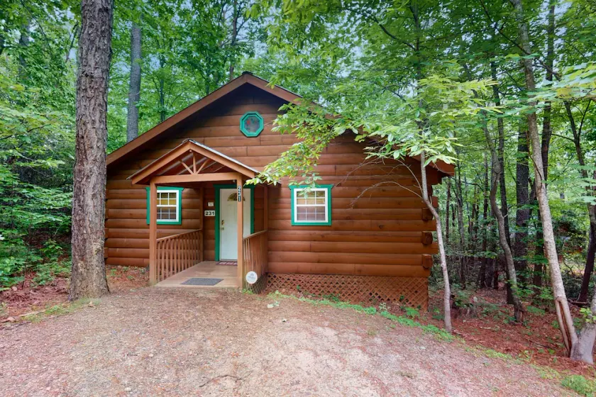 Dog-friendly log cabin with private hot tub & in-room Jacuzzi - Image 1