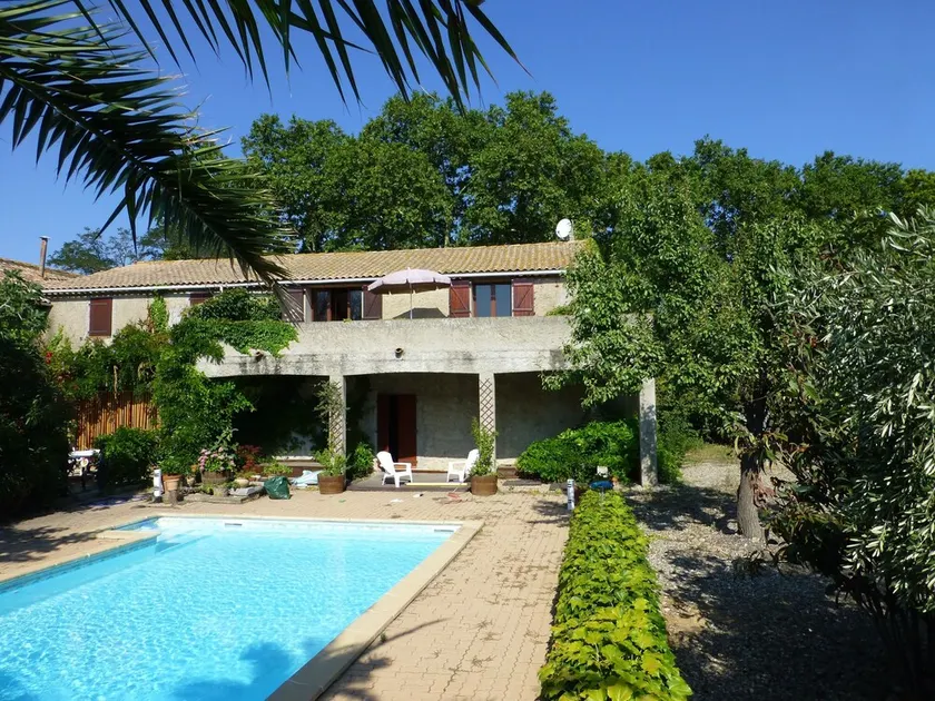 Gite med privat pool og udsigt over vingården på Canal du Midi - Image 1