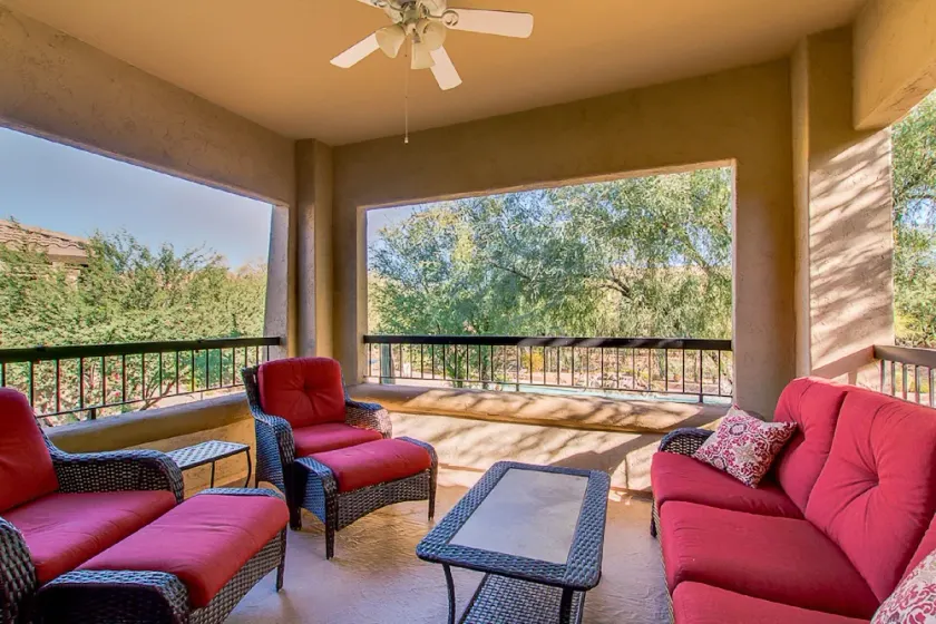 Poolside Condo i Village at Grayhawk, 3br, 2 bad, for nylig ajourført og møbleret - Image 1