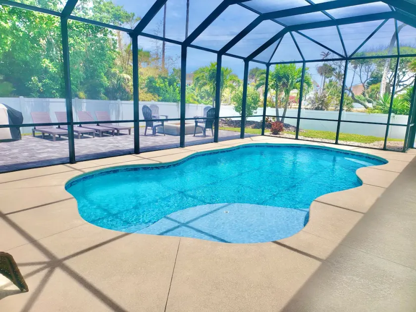 Perfect Beach House with Private Heated Pool, Walking Distance to the Beach - Image 1