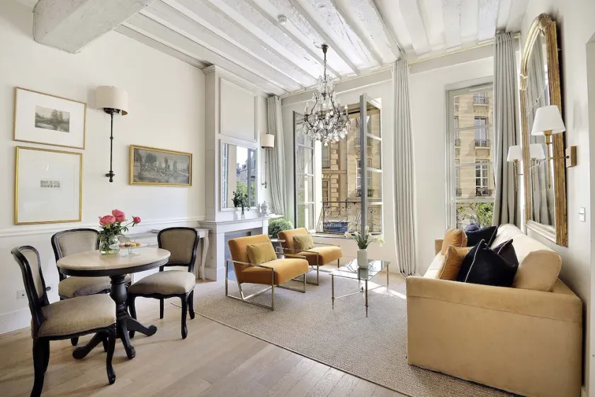 SALG! Perfekt Luxe yndig til 2! Ile de la Cite-Notre Dame-AC-Wifi-lift-caféer - Image 1