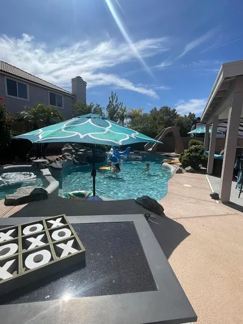 Renovated WATERSLIDE private Heated pool with Spa Golf Course on-call service  - Image 1
