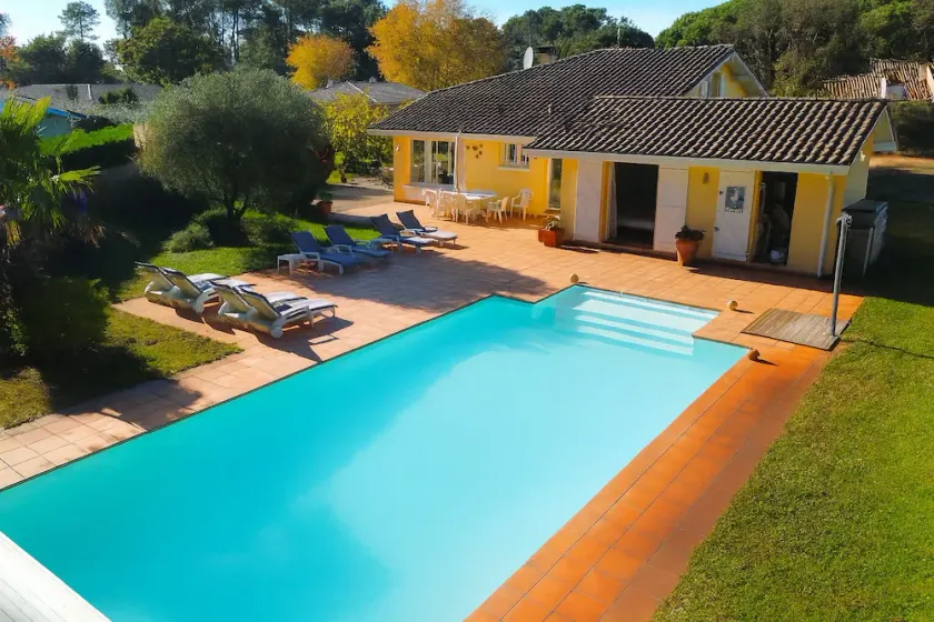 Villa Sweetlandes, 11 pers, piscine chauffée, grand jardin, proche plages et forêt Messanges - Image 1