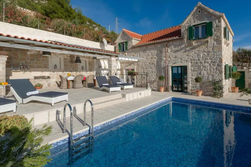 Exquisite Brac Villa | 3 Bedrooms | Villa Belle Murvica | Overlooking the Adriatic Sea & Private Pool | Murvica - Image 1
