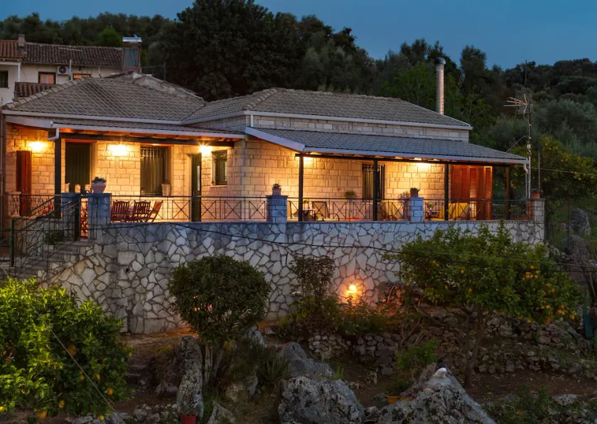 Konstas Stone Island House in Meganisi - Image 1