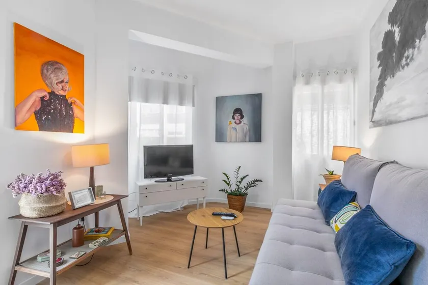Appartement de vacances 'Santa Cruz Art Home' avec balcon et Wi-Fi - Image 1