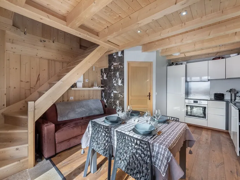 Duplex pour 4 personnes avec sauna privé à Val Thorens - Image 1