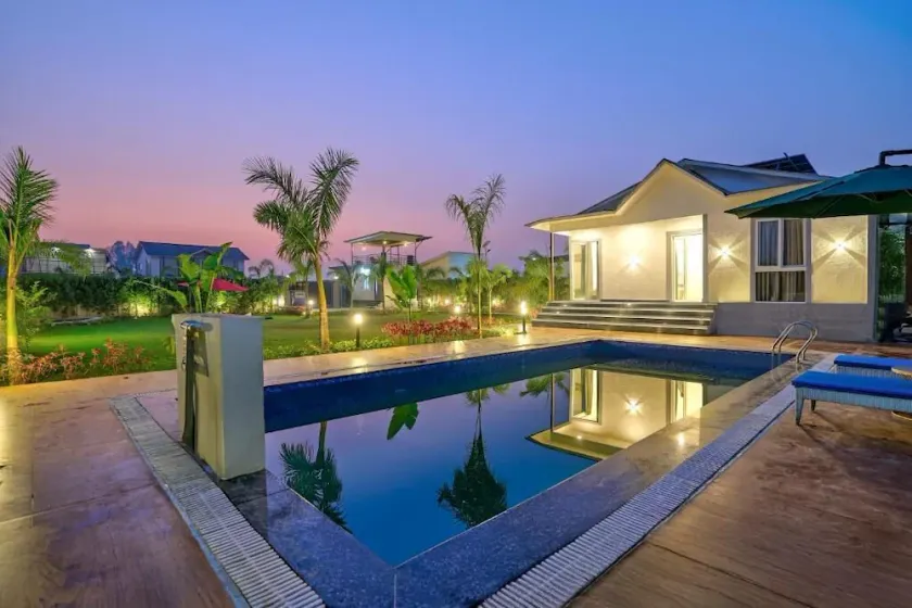 Alaya Stays 3BHK Petfriendly Saroja Farm - Image 1