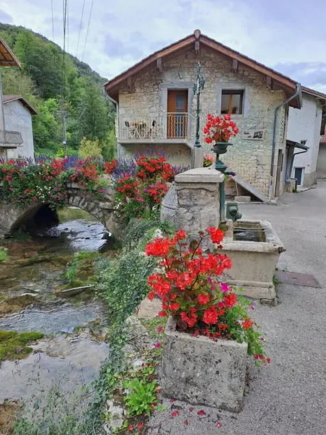 Gite du Pressoir by the stream in Cerdon - Image 1