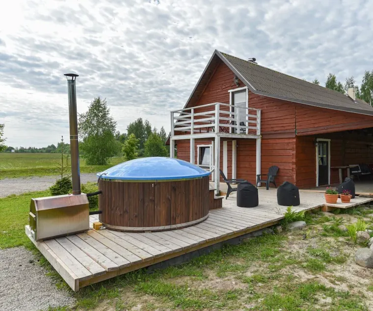 Litauisk rustik villa med sauna, sø og total privatliv omgivet af natur - Image 1