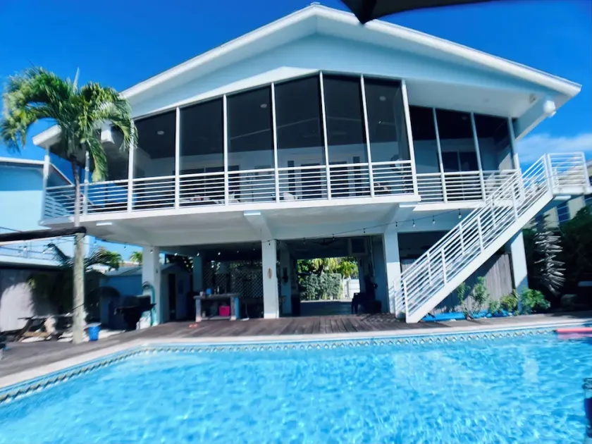 Islamorada, Indian Waterways, waterfront retreat - heated pool, 30’ dock - Image 1