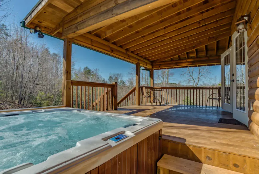 Piney Knob Lodge-15 Min to Lake Lure-30 Min to TIEC-Hot Tub -Stocked Pond-Creek - Image 1