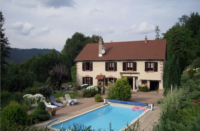 I hjertet af VOSGES renoveret bondegård - opvarmet privat pool hus / 5000m2 arbo - Image 1