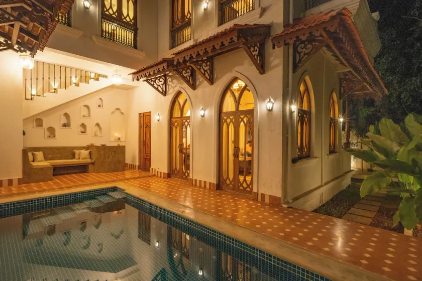 ELIVAAS 4 BHK with Pvt Pool & Media Room - Samukha by Aranayam - Image 1