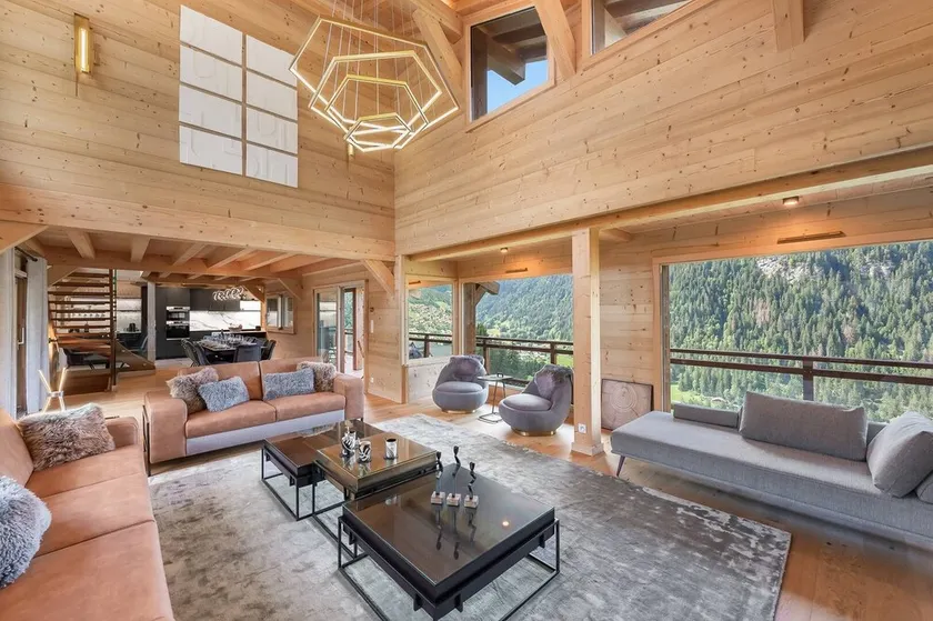 Brand new chalet with 6 bedrooms and 6 bathrooms, hot tub and sauna - Image 1