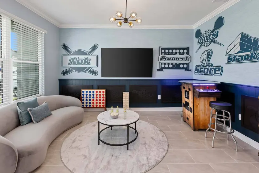 Mermaid Magic | New Beach Home w Sea Themed BR, Pool, Theater, Arcade, Game Rm - Image 1