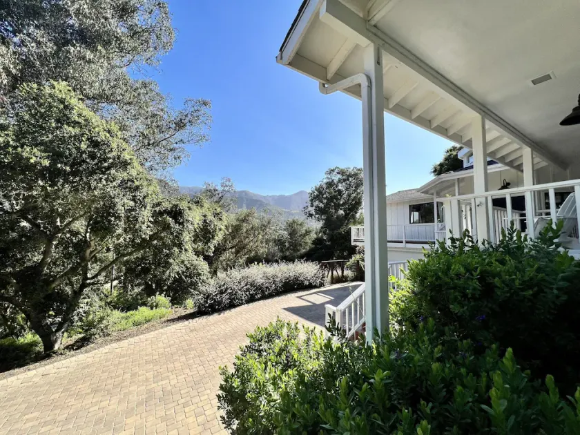 Mountain views. Montecito, Beach, Santa Barbara, large home. Separate Studio. - Image 1