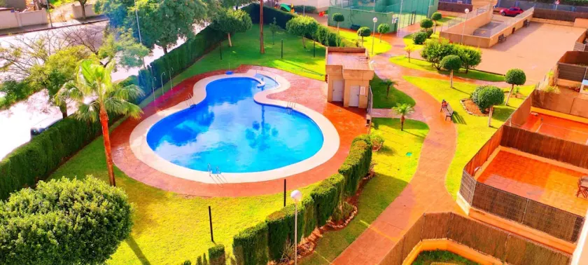 Apartment TomCar Pool, paddle tennis, Wi-Fi and common areas - Image 1