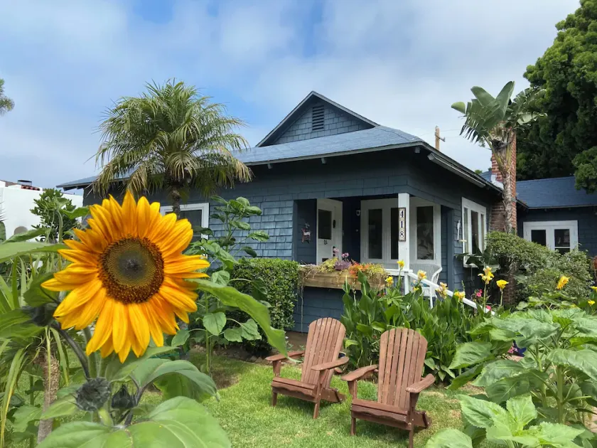 StandAlone Historic La Jolla Beach Cottage w/ Spa - 2 min walk to beach - Image 1