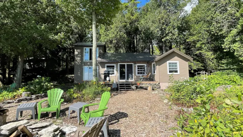 Beachfront House w/ Wi-Fi on Amazing Lake Michigan Site! Close to Sturgeon Bay  - Image 1