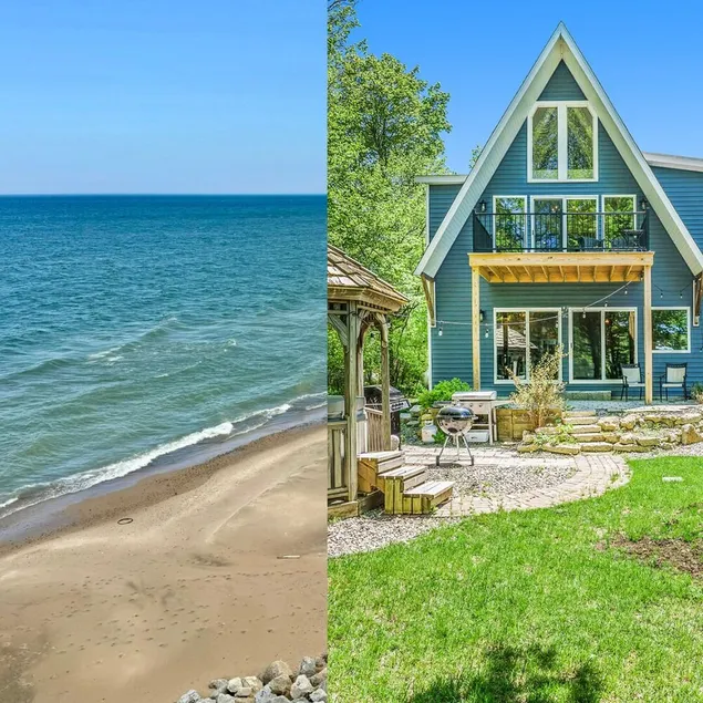 Beautiful Lake Michigan view + Private beach - Image 1