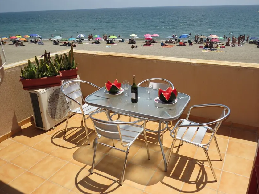 Apart 68 - Naturist apartment in Vera, front beach view, sun and golf all year - Image 1