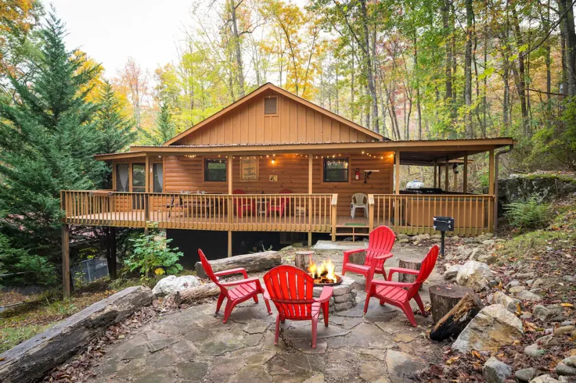Cosby Rustic behandeln! W / Wrap-around-Veranda, Whirlpool, WLAN & eine Rock-Feuerstelle! - Image 1