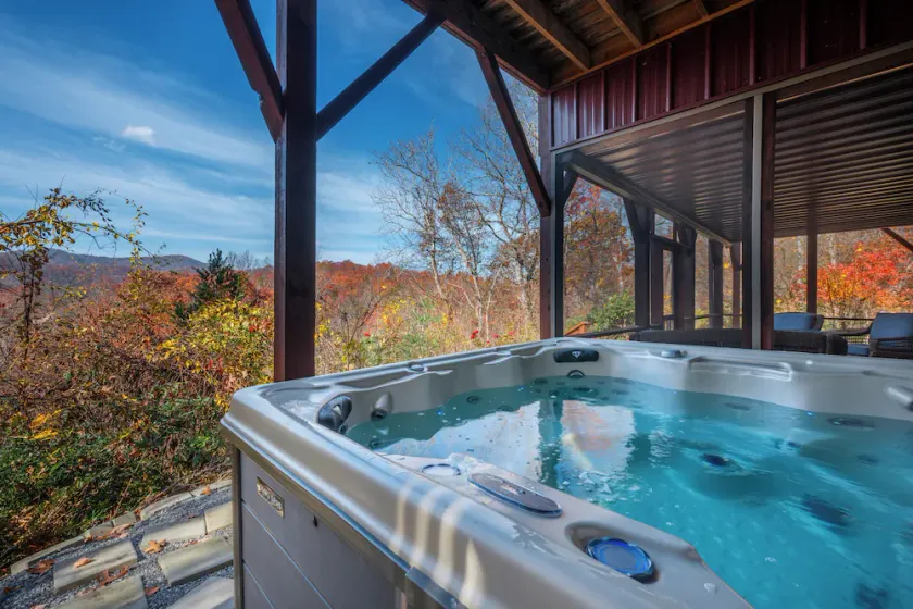 Blue Bear Cabin | Hot Tub | Mountain Views | 3 BR | Dog-Friendly | Near Black Mountain - Image 1
