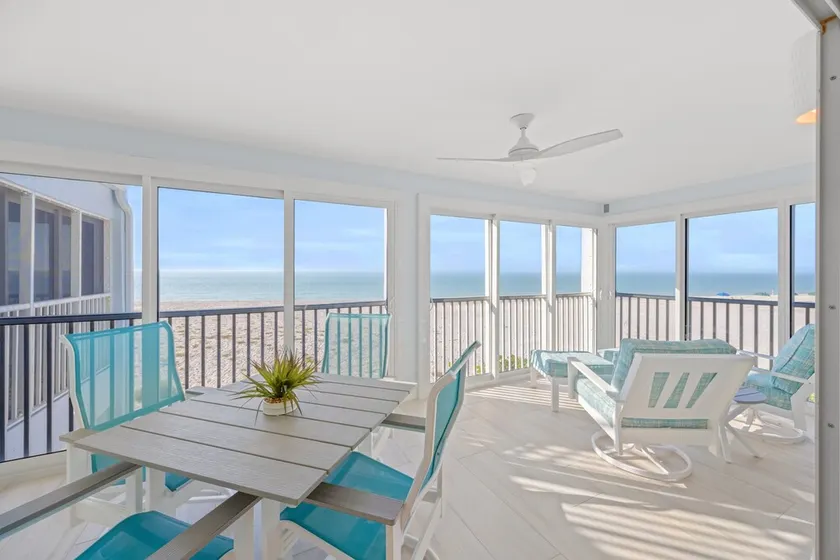Gorgeous views from this updated two bedroom two bathroom Gulf Front Condo - Image 1