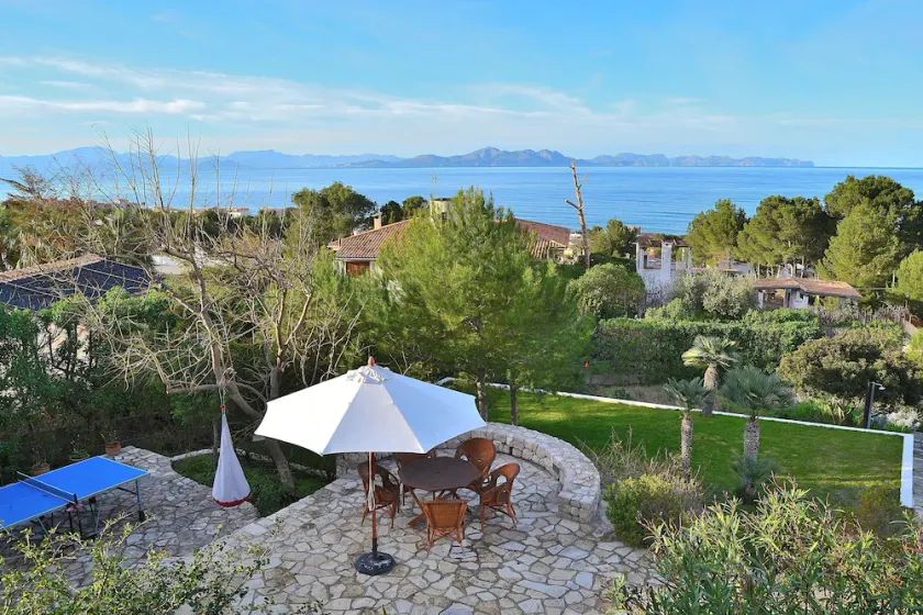 House and garden terraces, fabulous sea and mountain views. Betlem - Image 1