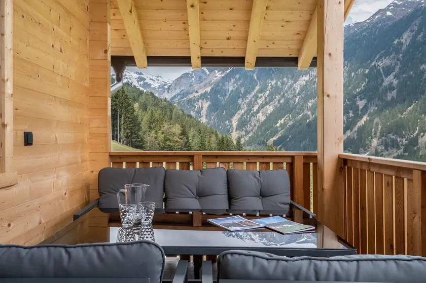 Chalet di montagna \"Blosegghof Himmelblick\" con vista sulle montagne e nuova vasca idromassaggio - Image 1