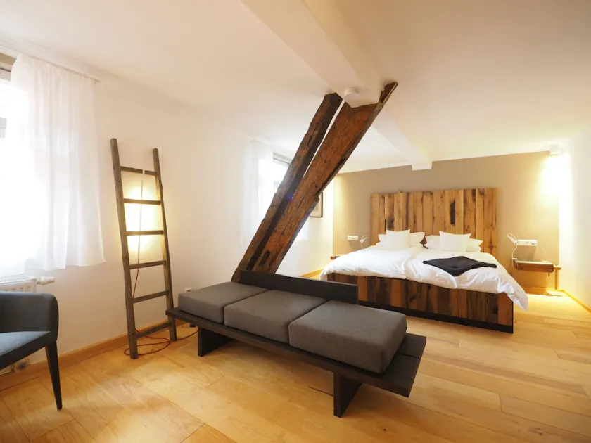 4 Fachwerkzimmer, 27qm, 1 Schlafraum, max. 2 Personen - Image 1