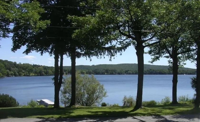 Gemütliches Haus am Seeufer am wunderschönen Crystal Lake, nur wenige Minuten vom Elk Mountain entfernt - Image 1