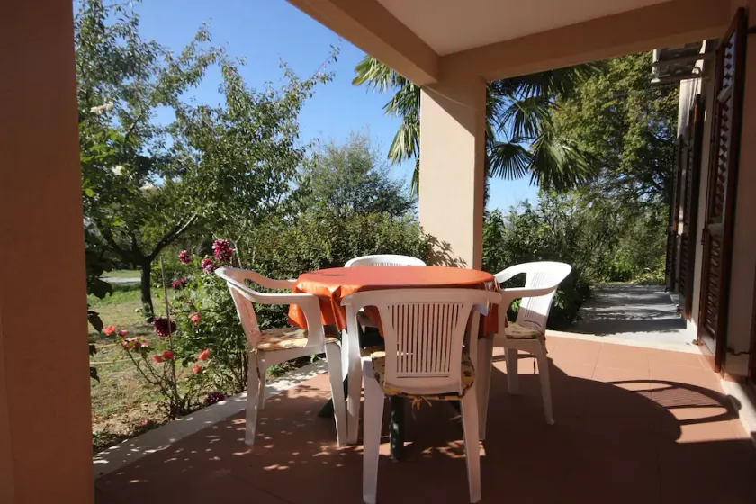 Toværelses lejlighed med terrasse Presika, Labin (A-7390-b) - Image 1