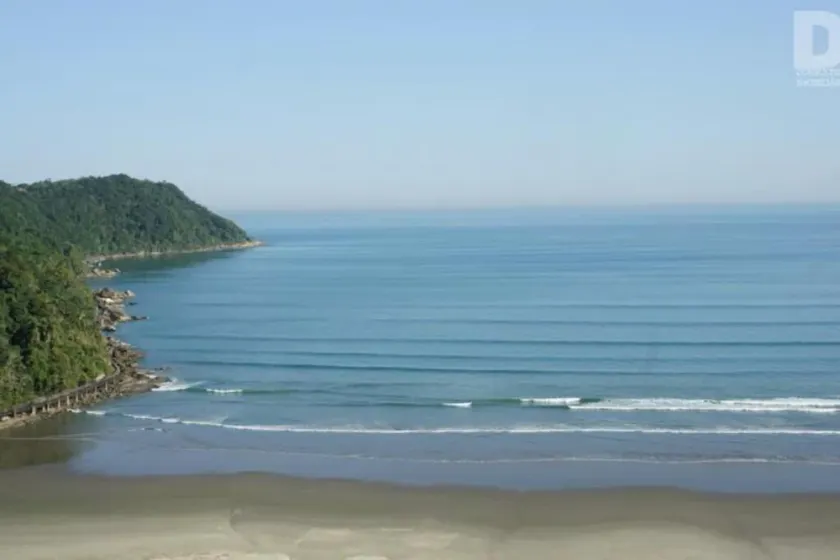 Canto do Forte apartment 50 meters from the beach 2 bedrooms, living room, balcony, kitchen. - Image 1