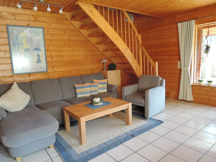 Ferienhaus Blauvogel 60, in Hasselfelde im Harz und Sauna - Image 1