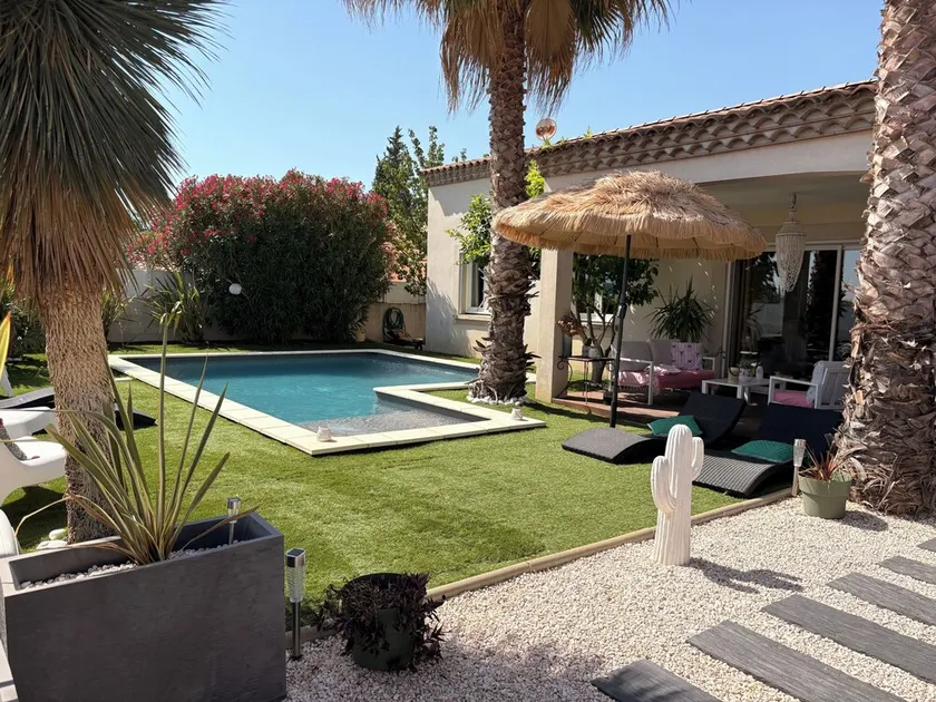 Grande villa familiale 180 m2 située entre mer et montagne avec piscine - Image 1