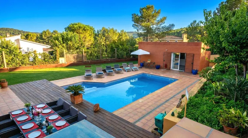 10 minuters bilresa från Sitges. Villa María. Utsikt. Bekväm. A/C. - Image 1