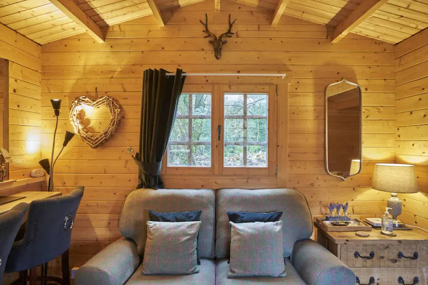 Punch Tree Cabins Cosy Cabin in the Woods for Two - Image 1
