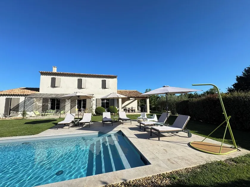Bastide La Melonnerie, piscine chauffée, campagne, vue Luberon - Image 1