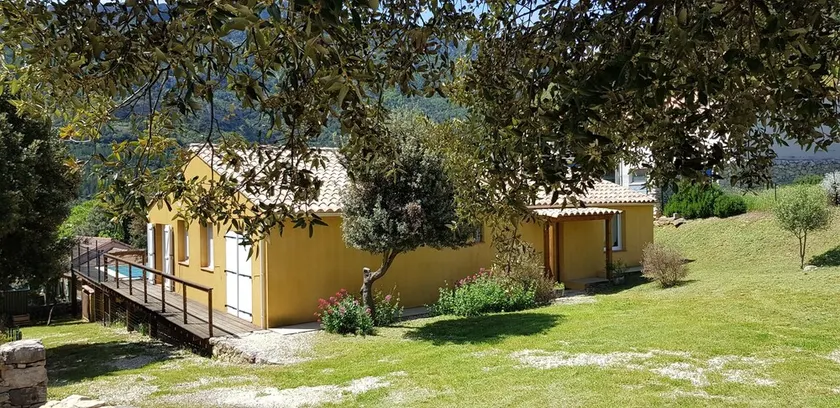 Air-conditioned vacation home with a pool: Gite Etape Cathare - Image 1