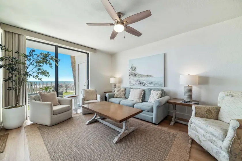 BEACHFRONT, FAMILY FRIENDLY, GROUND FLOOR, INDOOR/OUTDOOR POOL - Image 1