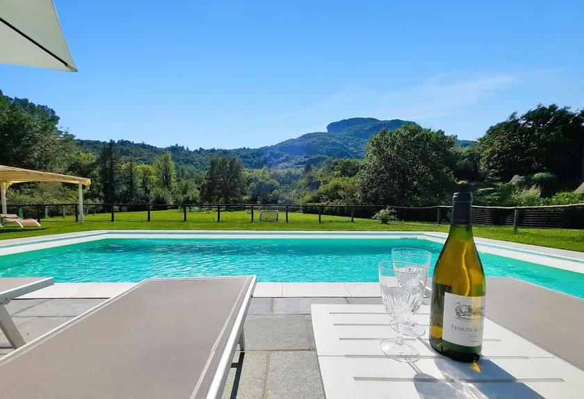 3 bed 2 bath house, private pool, wonderful gardens, walk restaurant, WIFI - Image 1