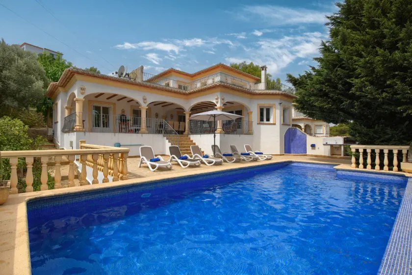 Large and comfortable villa in Javea, Costa Blanca, Spain  with private pool for 8 persons - Image 1