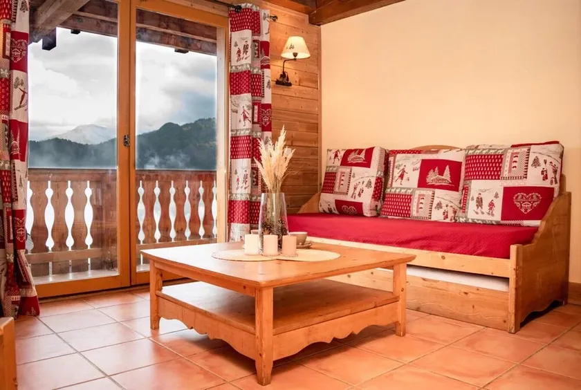 2nd floor, balcony, parking, tv, ski locker, 38m², Pra Loup - Image 1